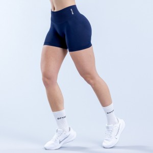 DFYNE Defy 4.5" Shorts Dame Marineblå | 13245-TJVP