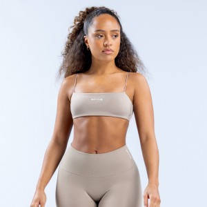DFYNE Defy Strappy Sports BH Dame Grå | 26305-NRKI