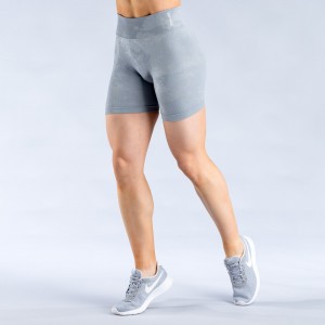 DFYNE Dynamic Mist 4.5" Shorts Dame Lyse Grå Hvite | 45319-QBYH
