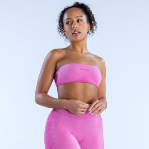 DFYNE Ignite Bandeau Sports BH Dame Rosa | 72195-MEJZ