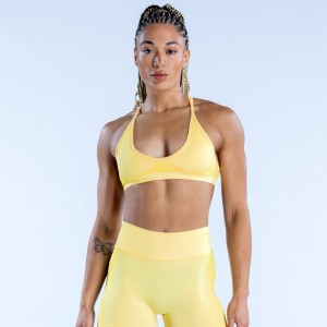 DFYNE Ignite Cross Back Sports BH Dame Sitron | 01869-JPKR