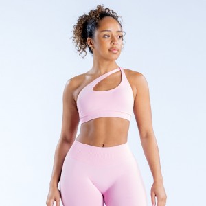 DFYNE Impact Asymmetric Sports BH Dame Lyse Rosa Rosa | 03471-COUY