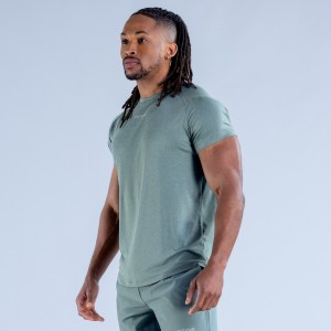 DFYNE Stealth Training T-Skjorte Herre Olivengrønne | 84170-TMDA