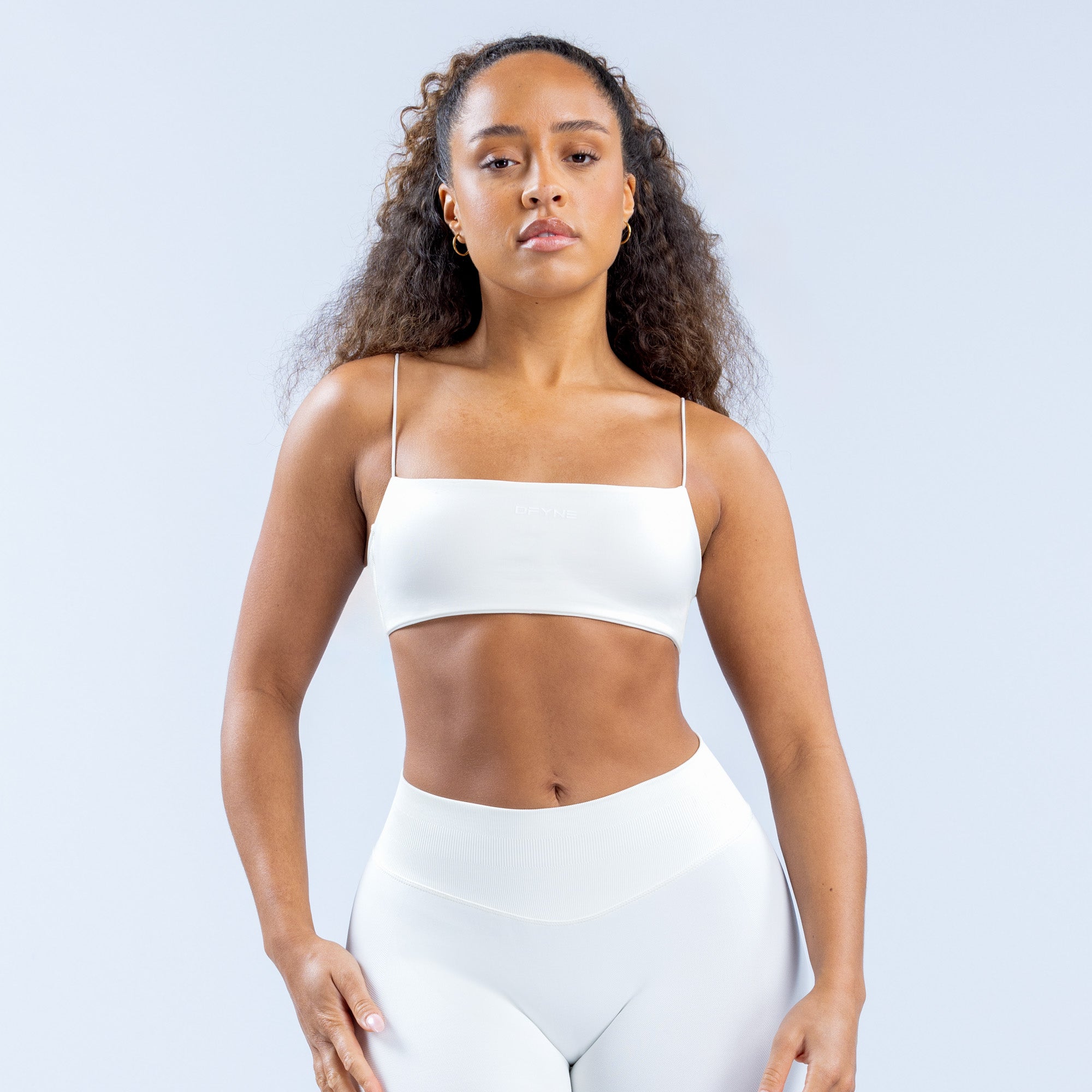 DFYNE Defy Strappy Sports BH Dame Hvite | 54783-PMIY