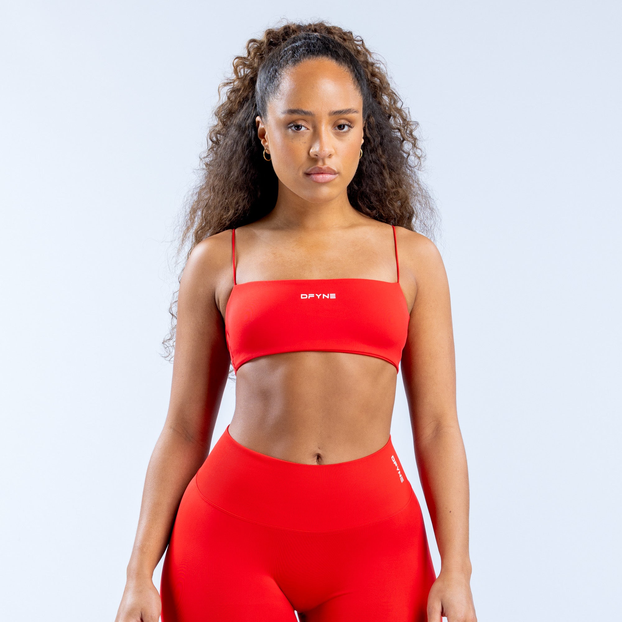 DFYNE Defy Strappy Sports BH Dame Oransje | 60281-DOFZ