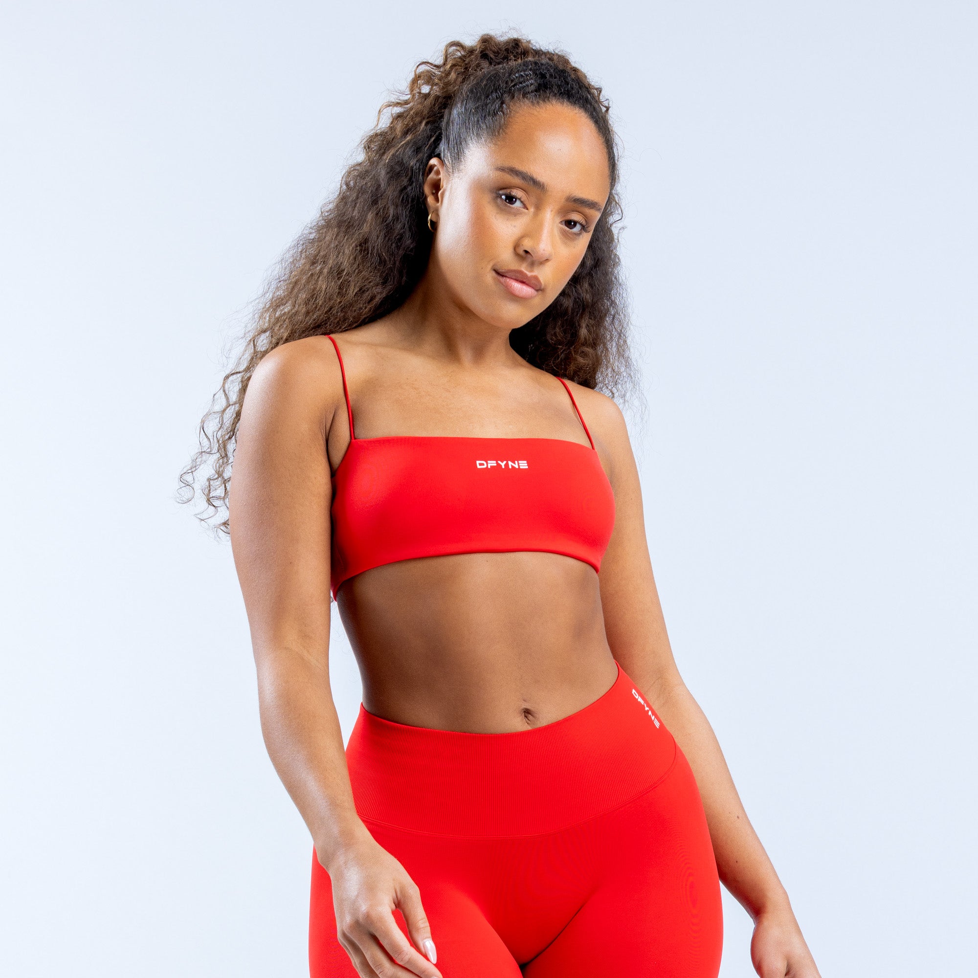 DFYNE Defy Strappy Sports BH Dame Oransje | 60281-DOFZ