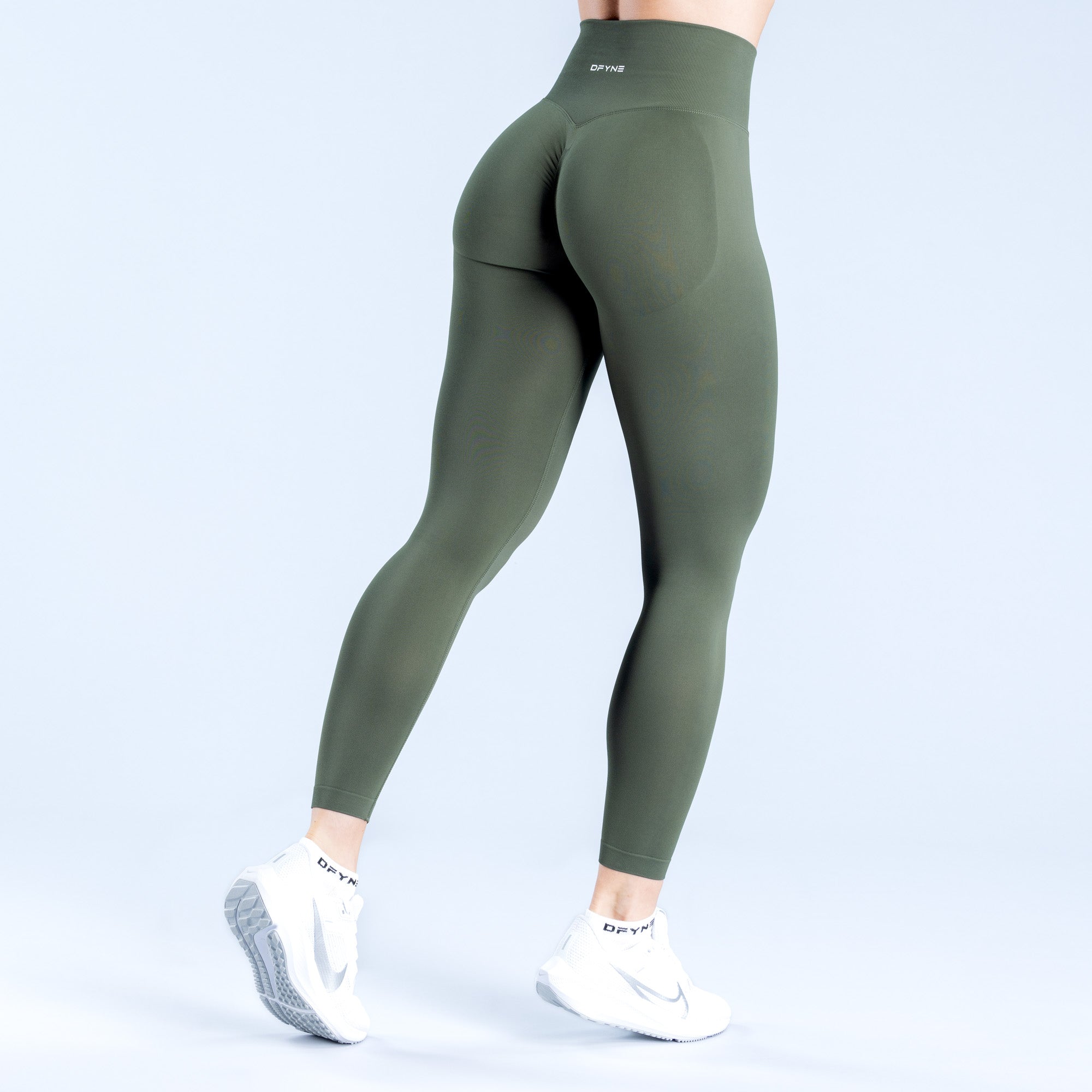 DFYNE Dynamic Tights Dame Olivengrønne | 29648-PCIB
