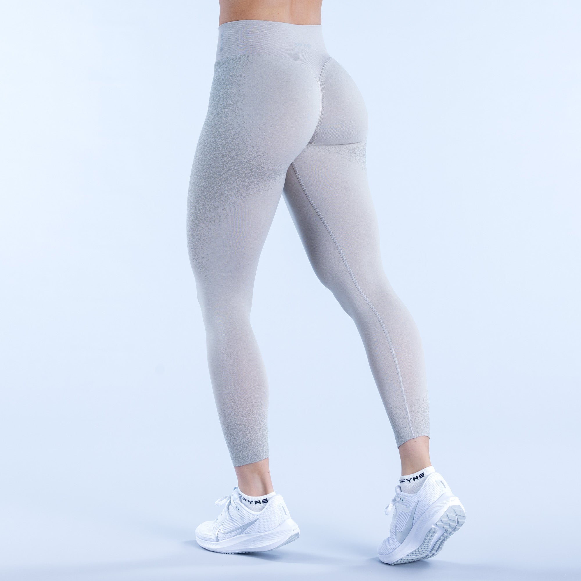 DFYNE Ignite Tights Dame Lyse Grå | 14273-UNBI