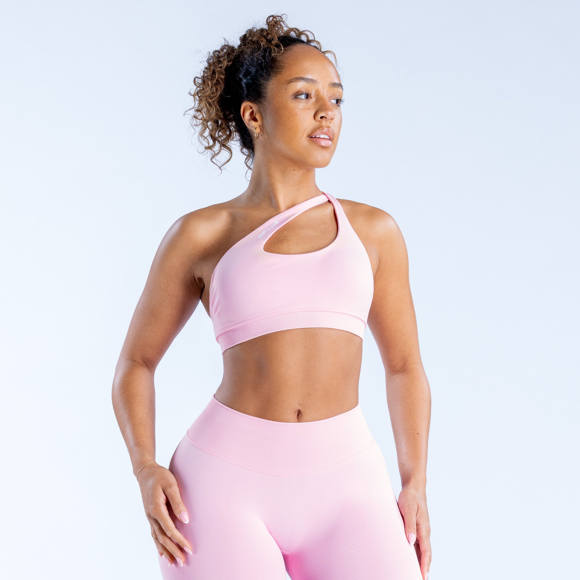 DFYNE Impact Asymmetric Sports BH Dame Lyse Rosa Rosa | 03471-COUY