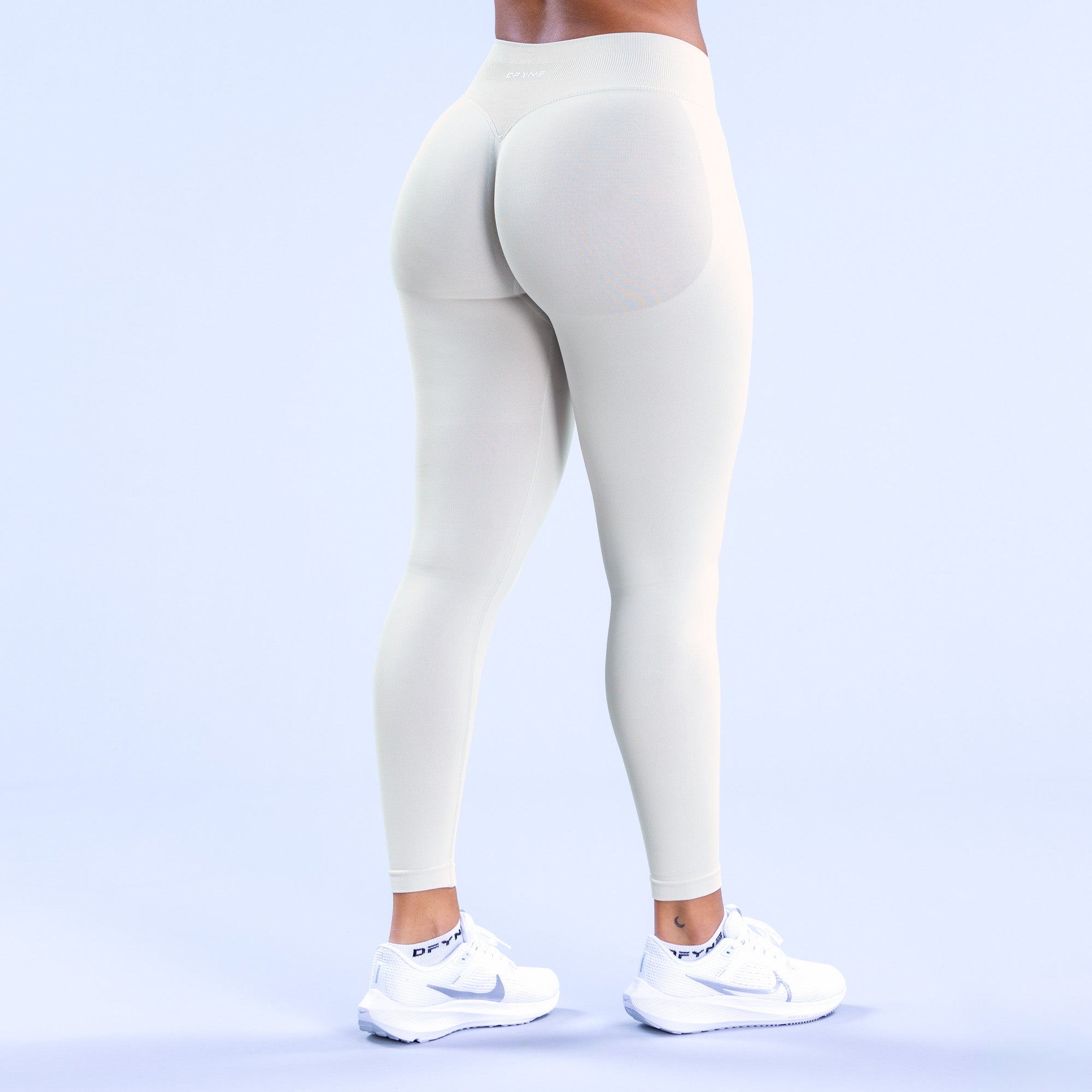 DFYNE Impact Tights Dame Hvite | 26957-GOBY
