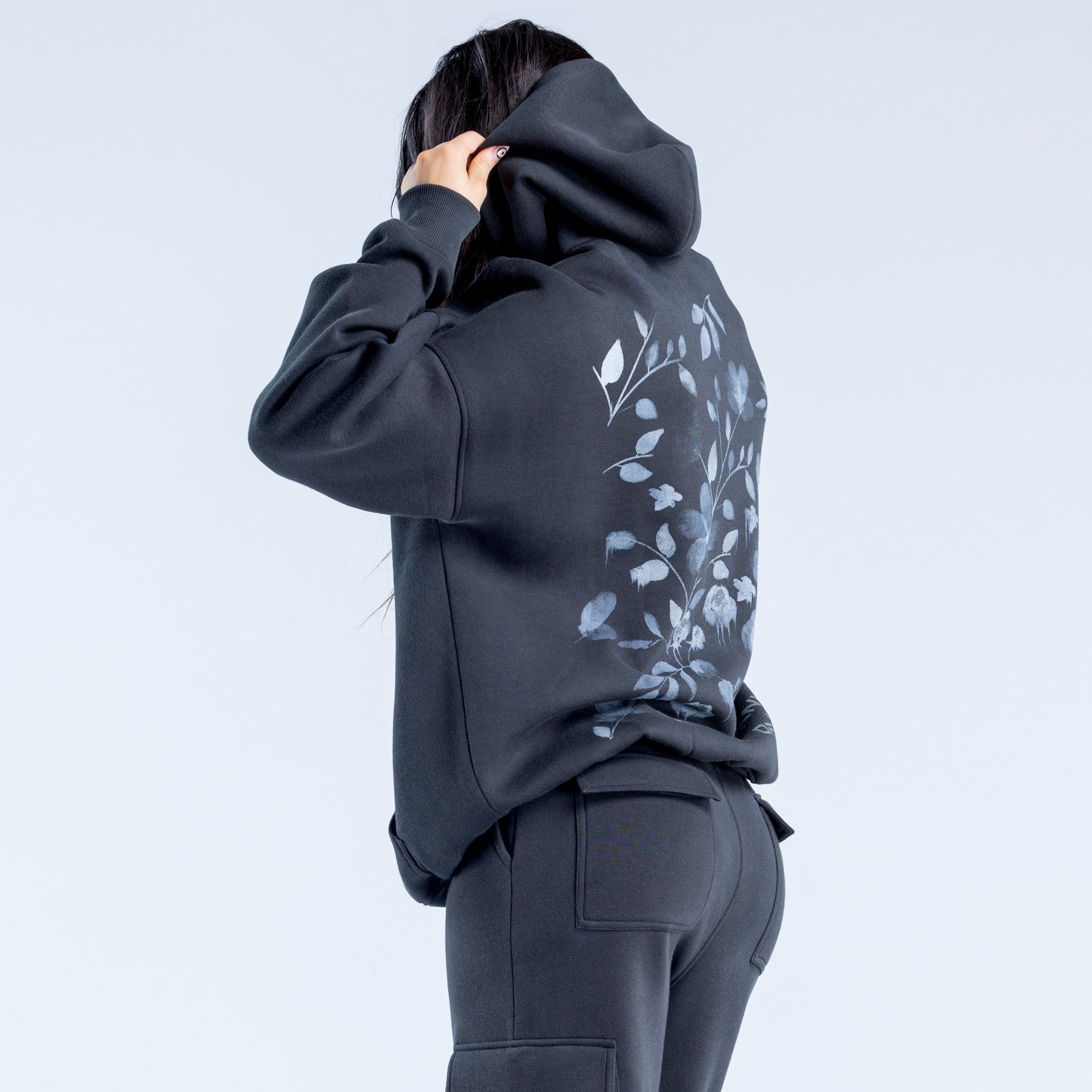 DFYNE Lanyi Edit Oversized Hettegenser Dame Svarte | 10576-KCEZ