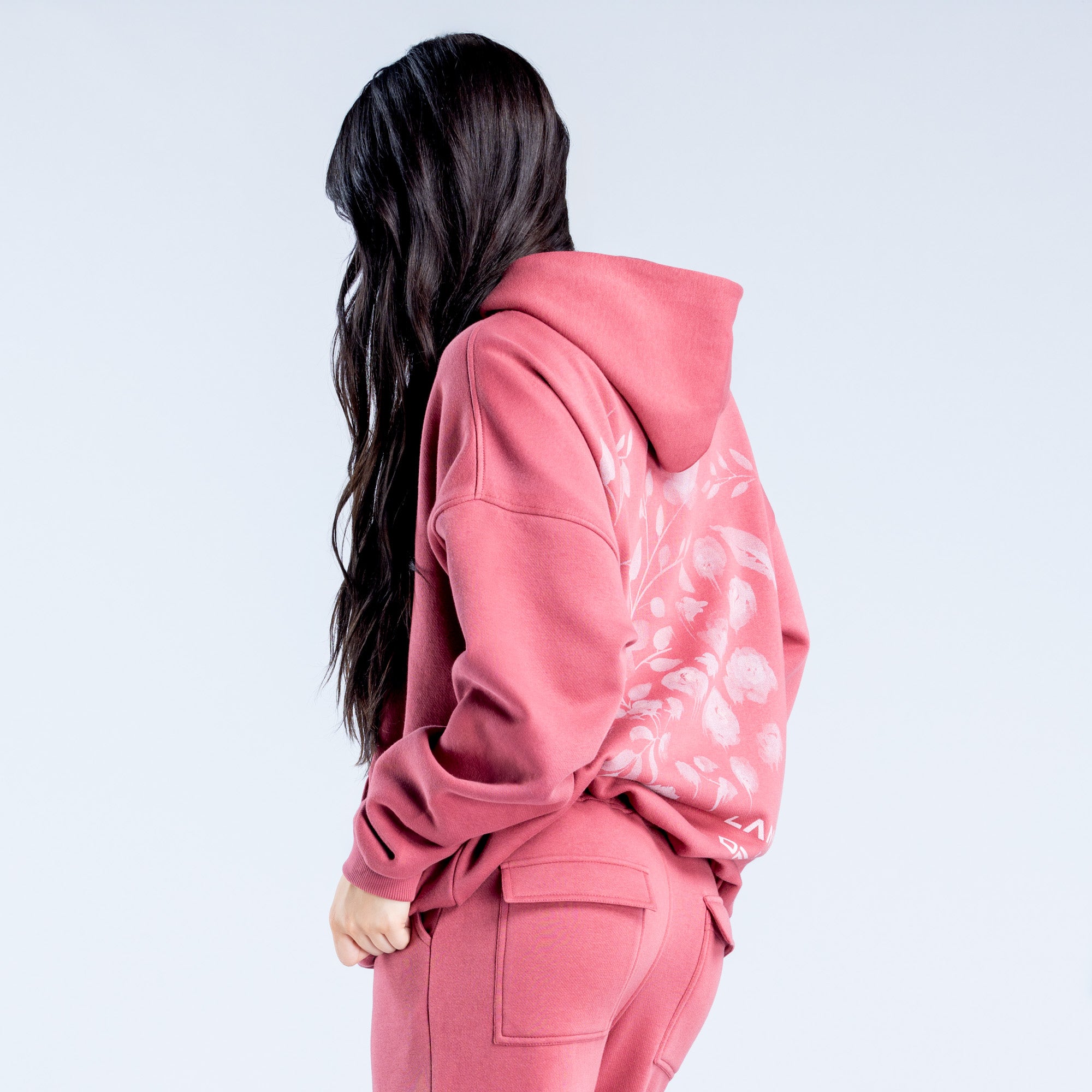 DFYNE Lanyi Edit Oversized Hettegenser Dame Dyp Rosa | 75846-BIOD