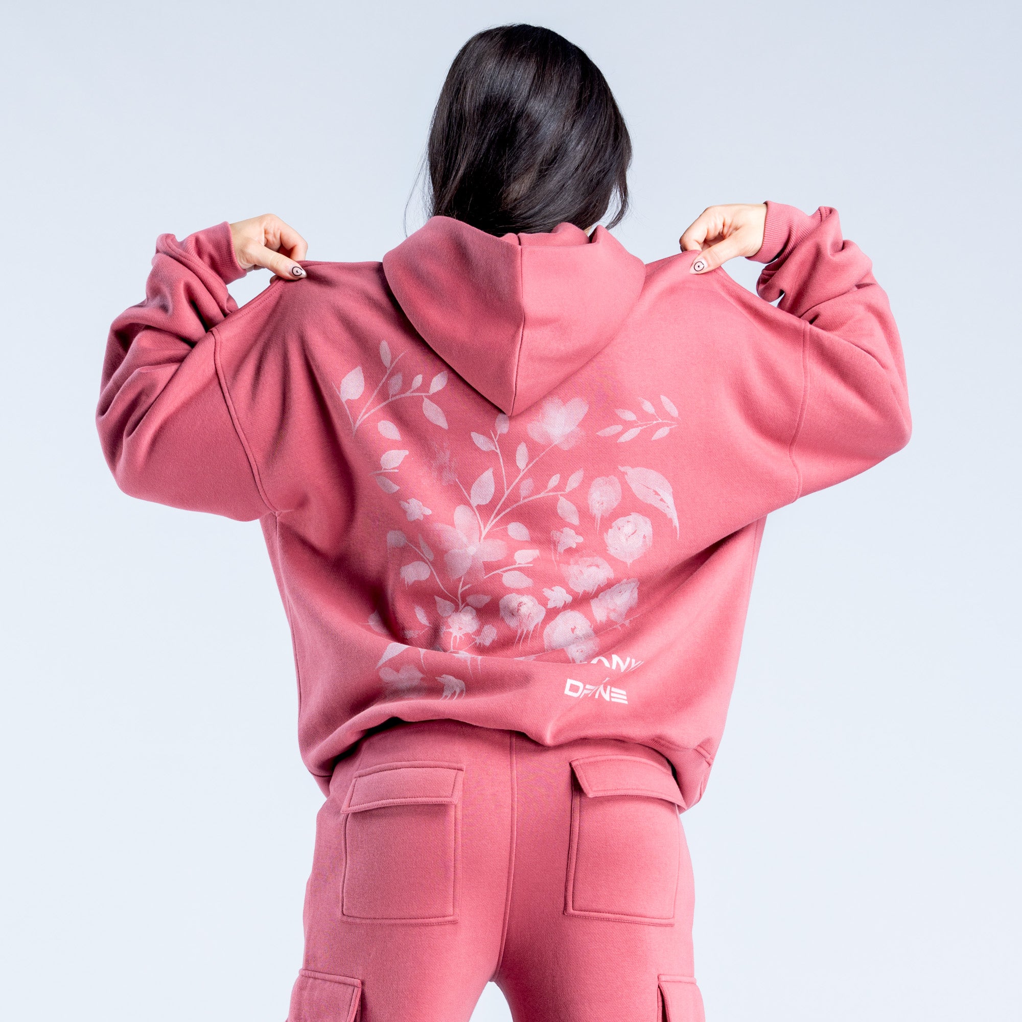 DFYNE Lanyi Edit Oversized Hettegenser Dame Dyp Rosa | 75846-BIOD