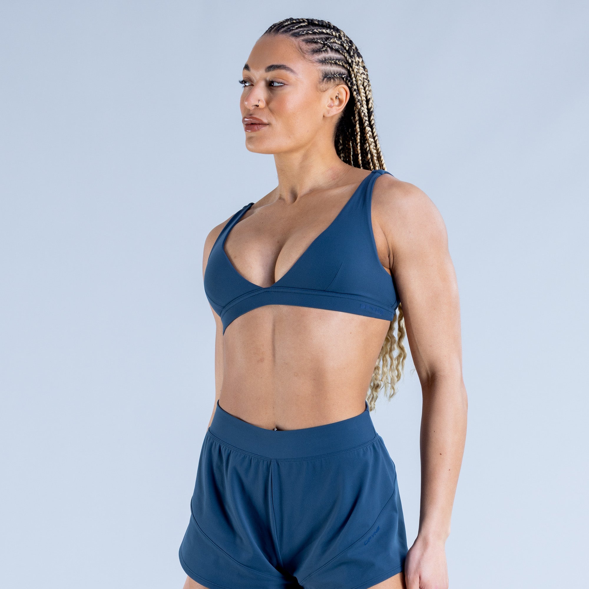 DFYNE Origin Minimal Sports BH Dame Blå | 51896-DQUP
