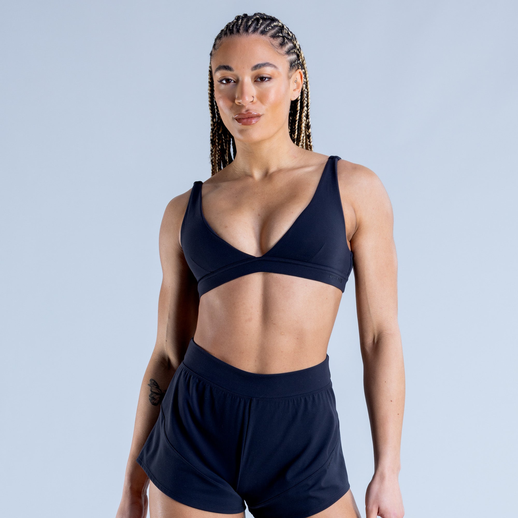 DFYNE Origin Minimal Sports BH Dame Svarte | 03657-PUJZ