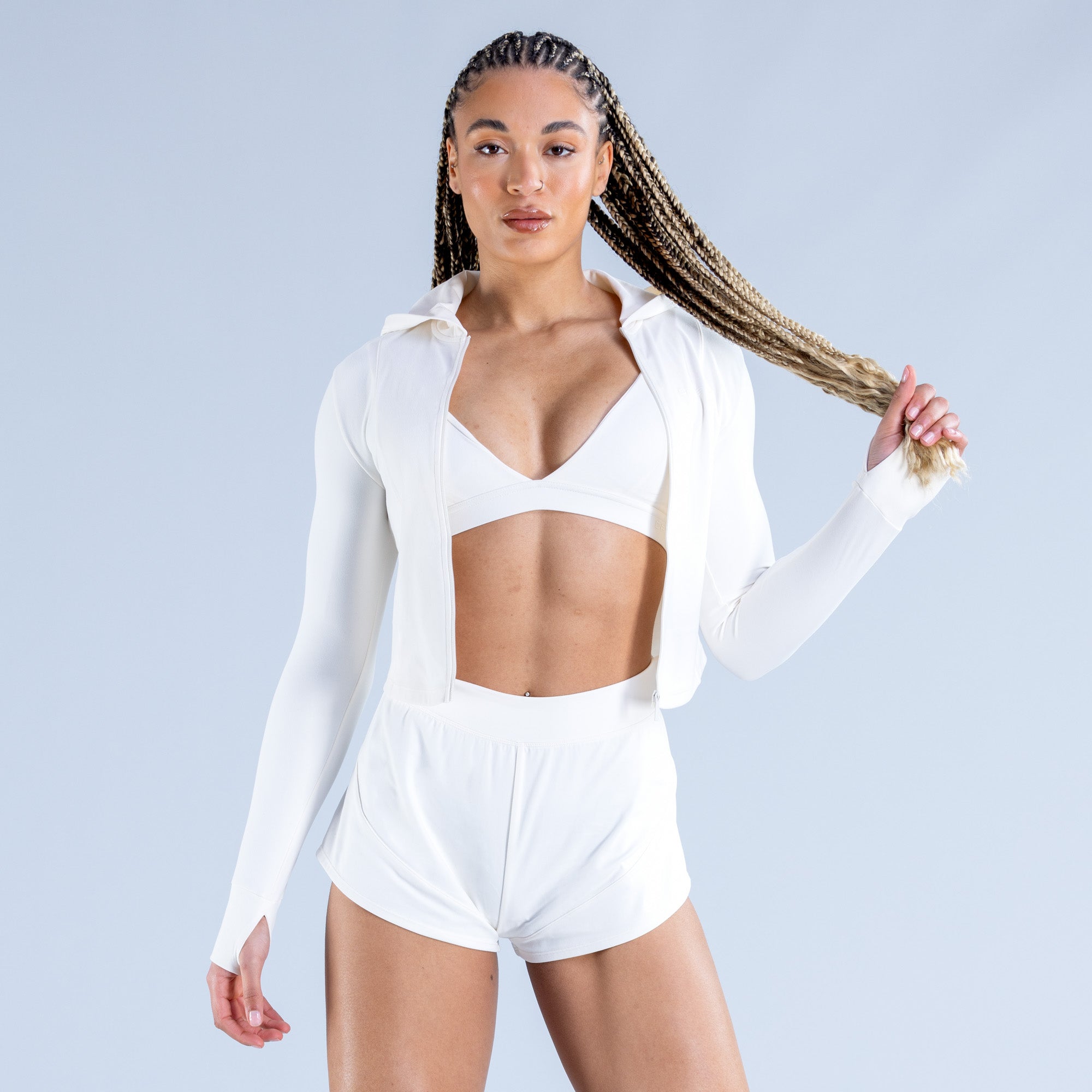 DFYNE Origin Zippy Jakker Dame Hvite | 87962-DPYL