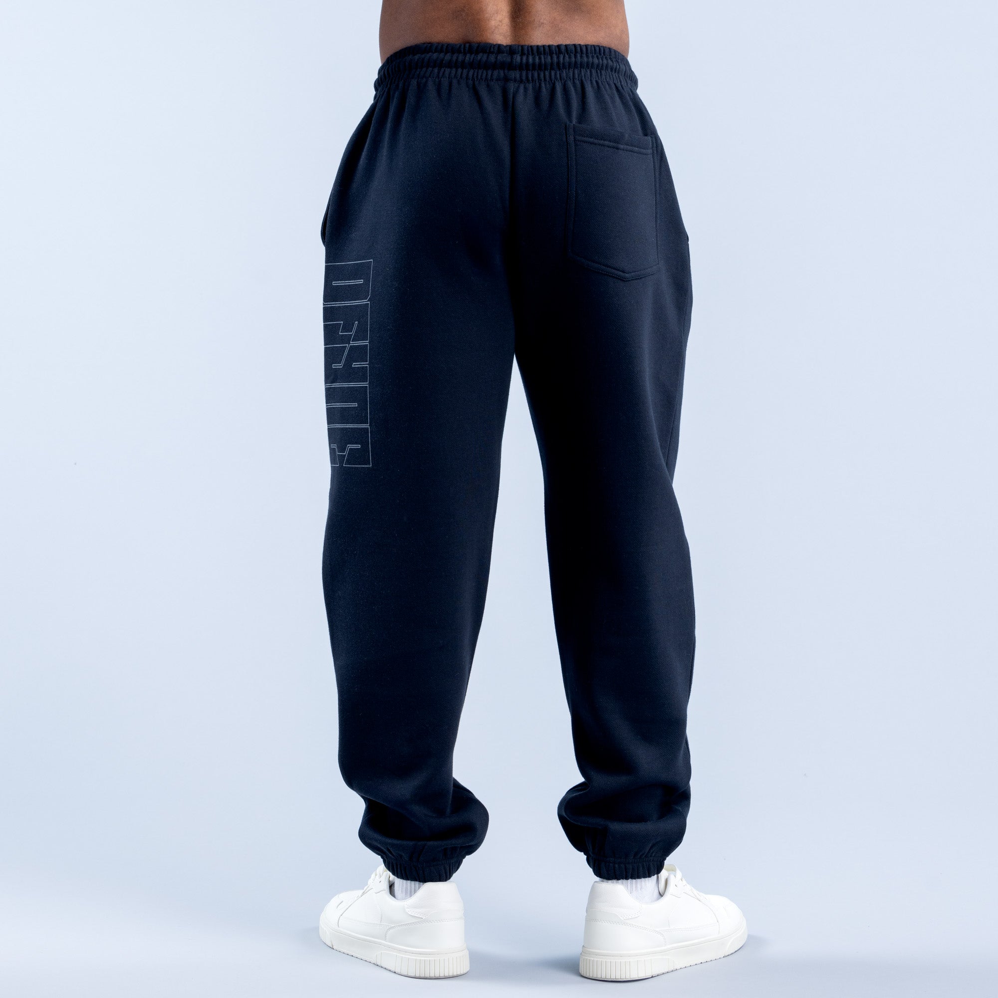 DFYNE Recharge Graphic Joggebukse Herre Svarte | 75023-GWCK