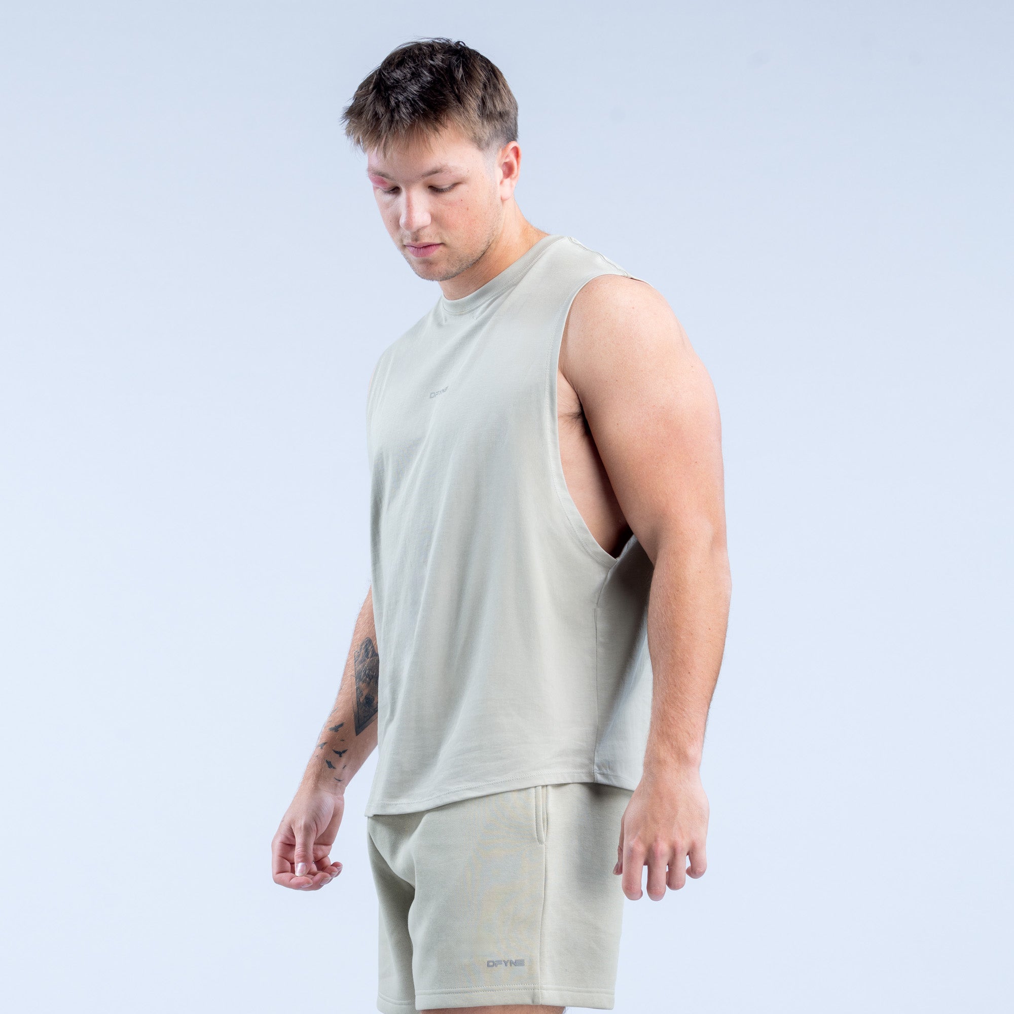 DFYNE Recharge Tank Top Herre Grå | 74802-JODS