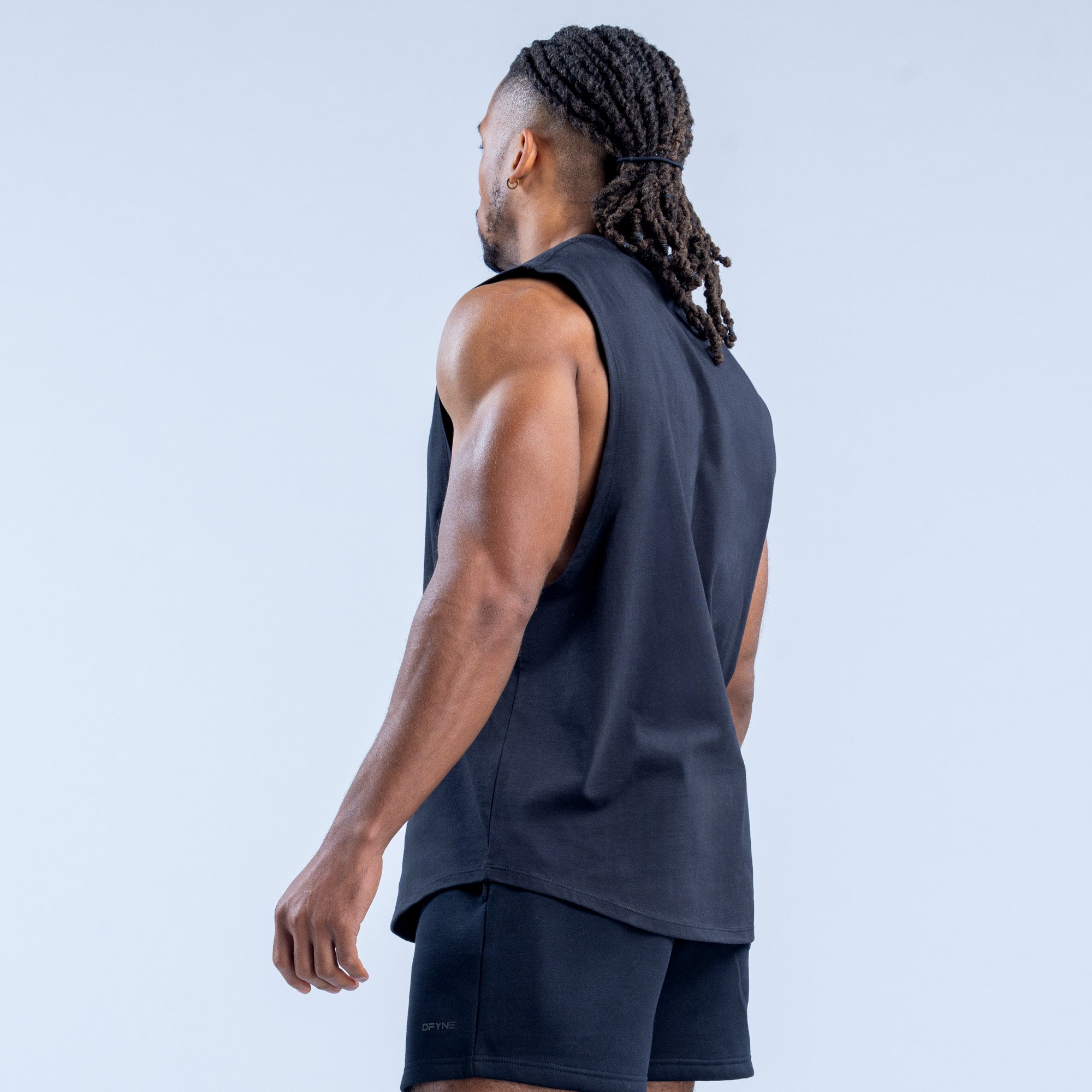 DFYNE Recharge Tank Top Herre Svarte | 89041-NTLH