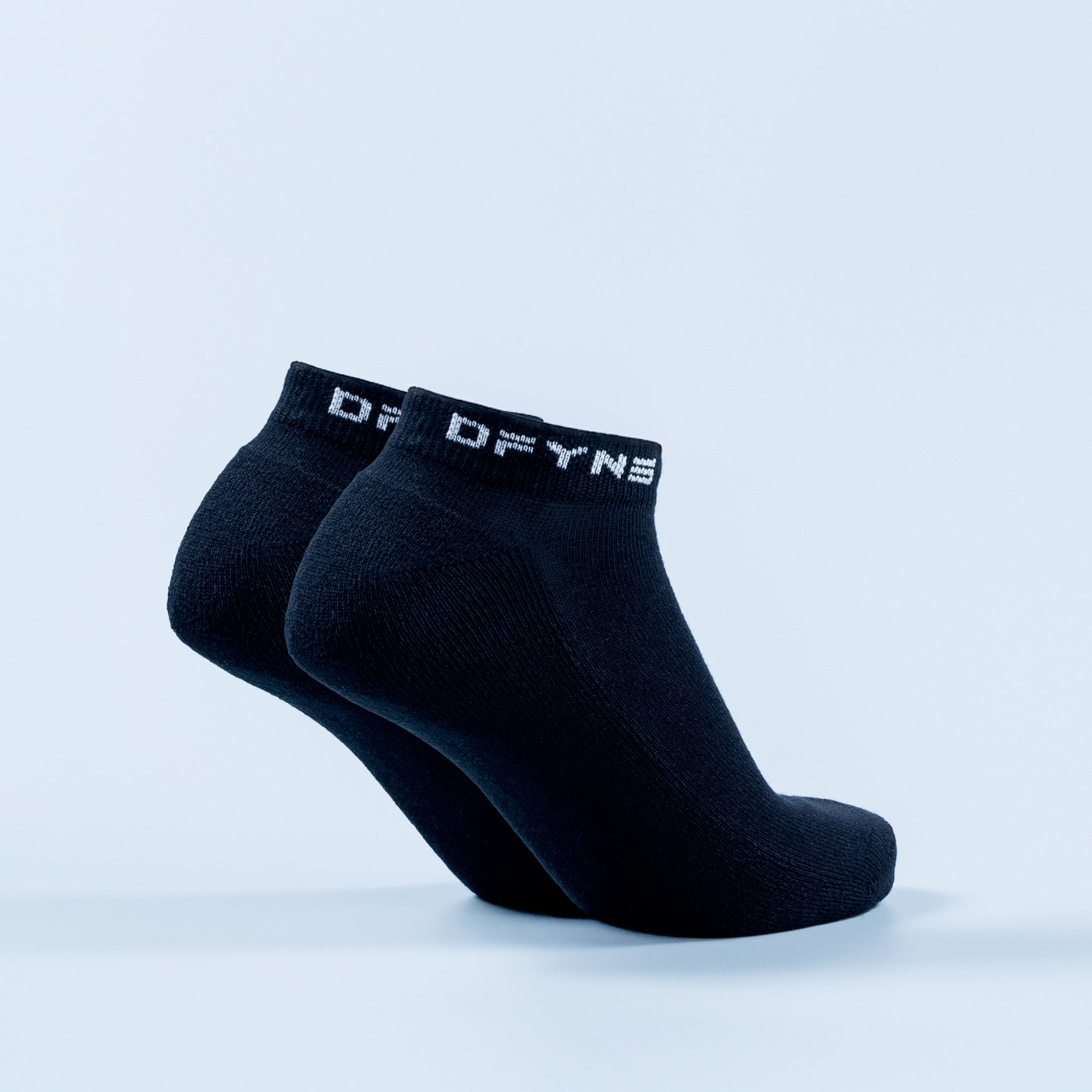DFYNE Revive Ankle Sokker Dame Svarte Hvite | 96340-LTSY