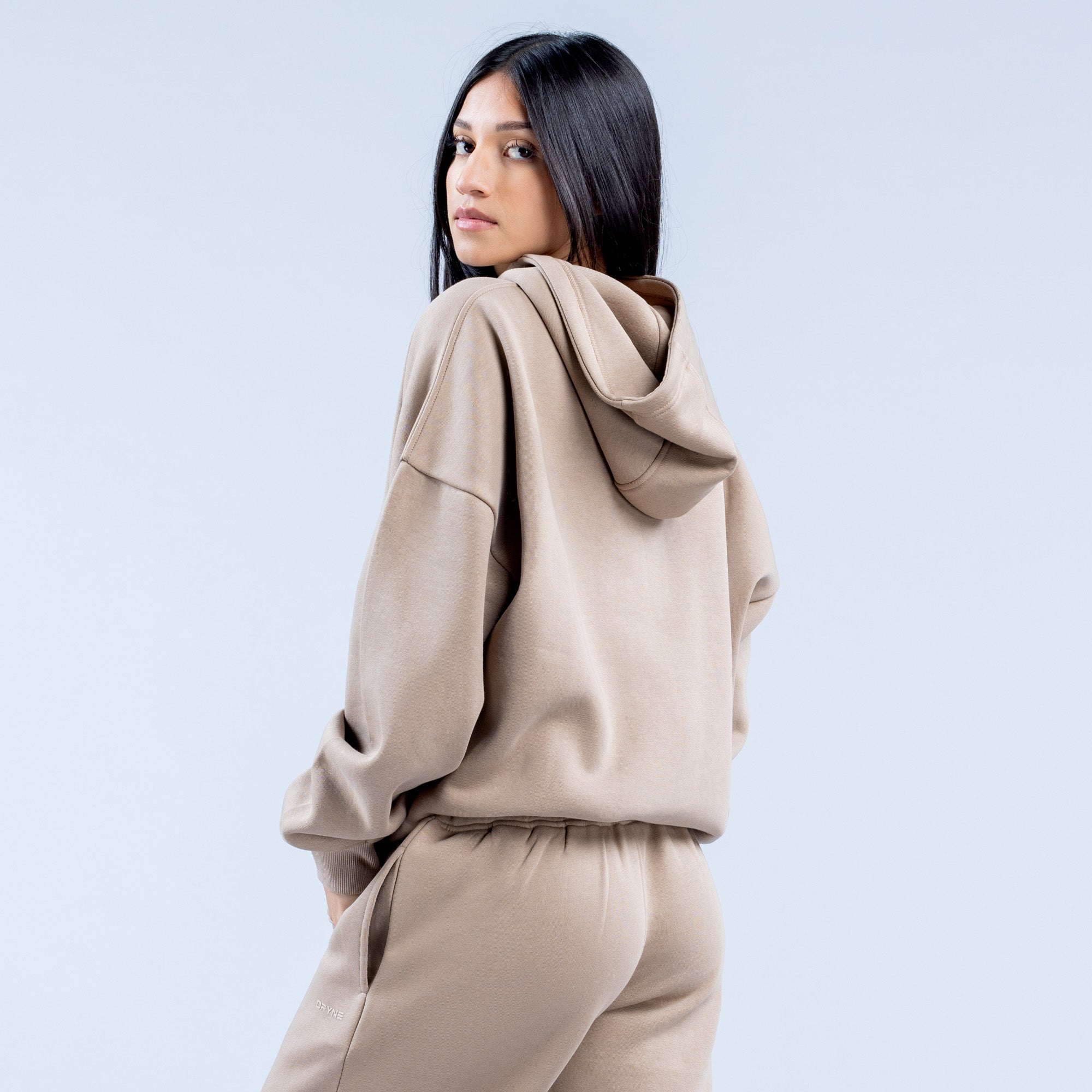 DFYNE Revive Heavy Weight Hettegenser Dame Beige | 37041-TDVJ