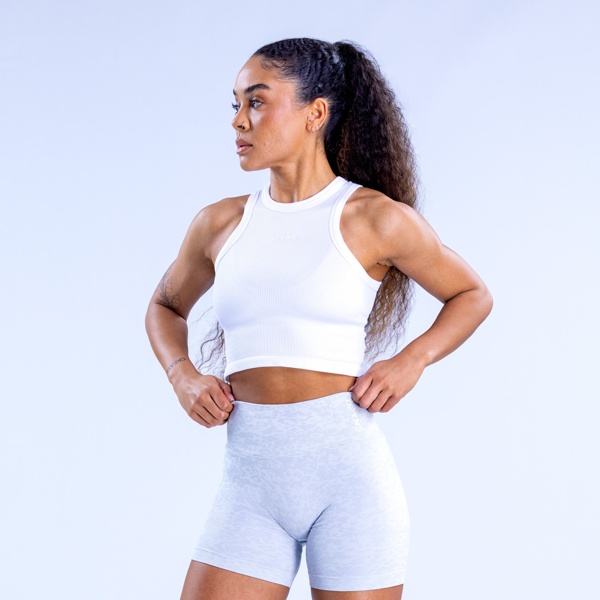 DFYNE Revive Racer Top Dame Hvite | 06138-KWIP