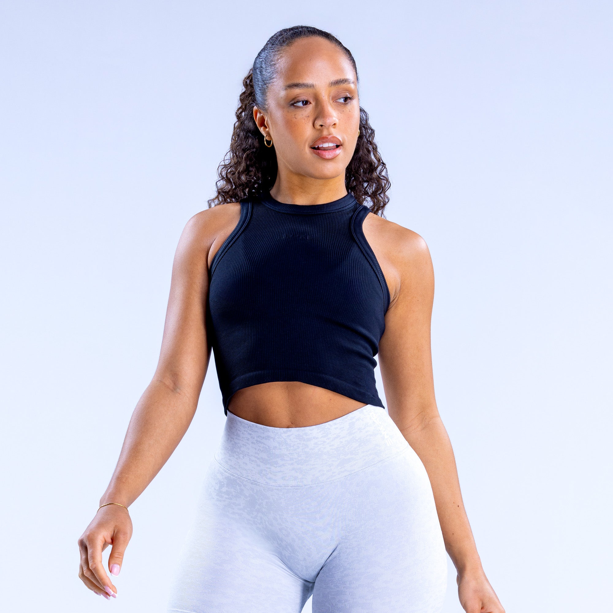 DFYNE Revive Racer Top Dame Svarte | 60398-WKVH