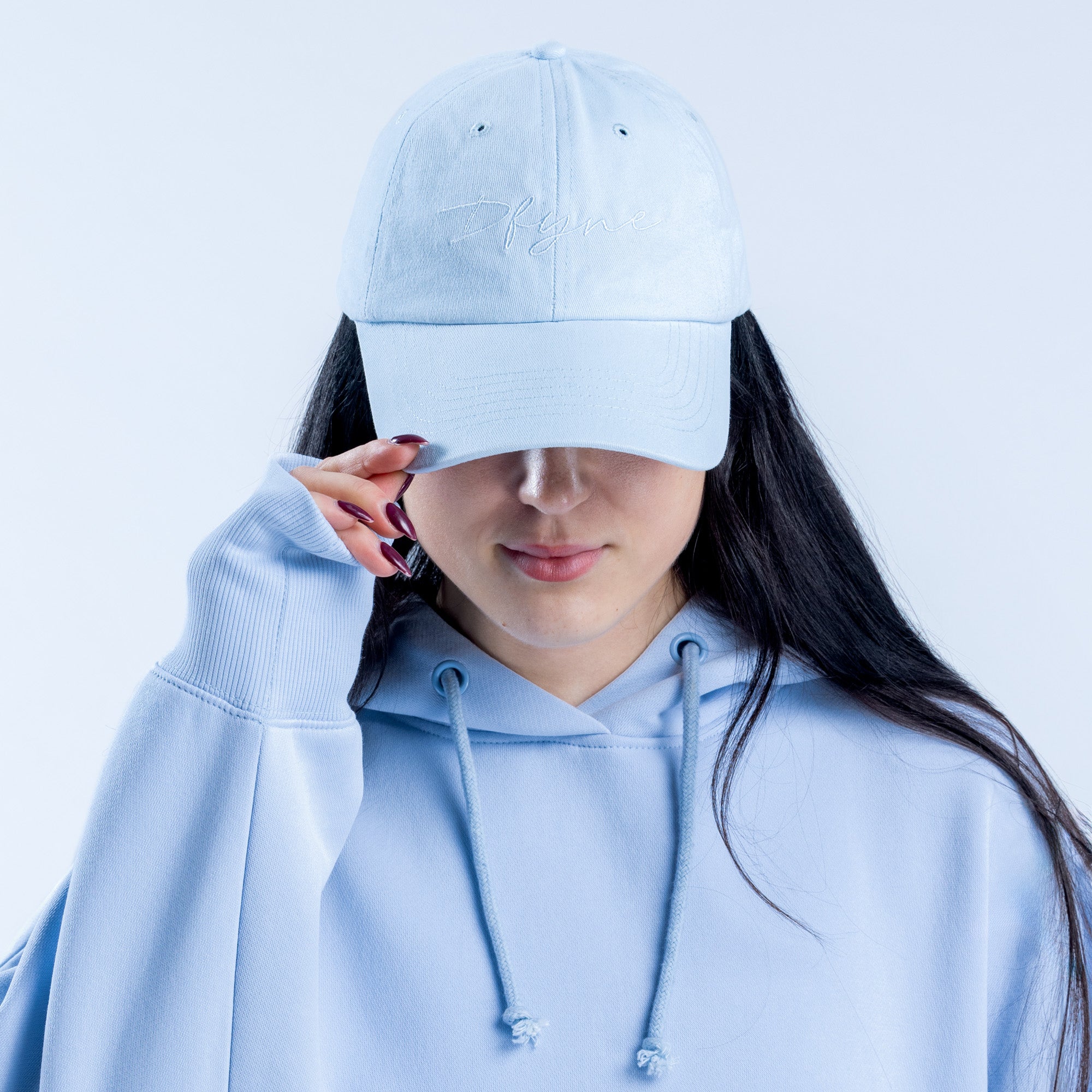 DFYNE Script Cap Dame Blå | 82739-EQLV