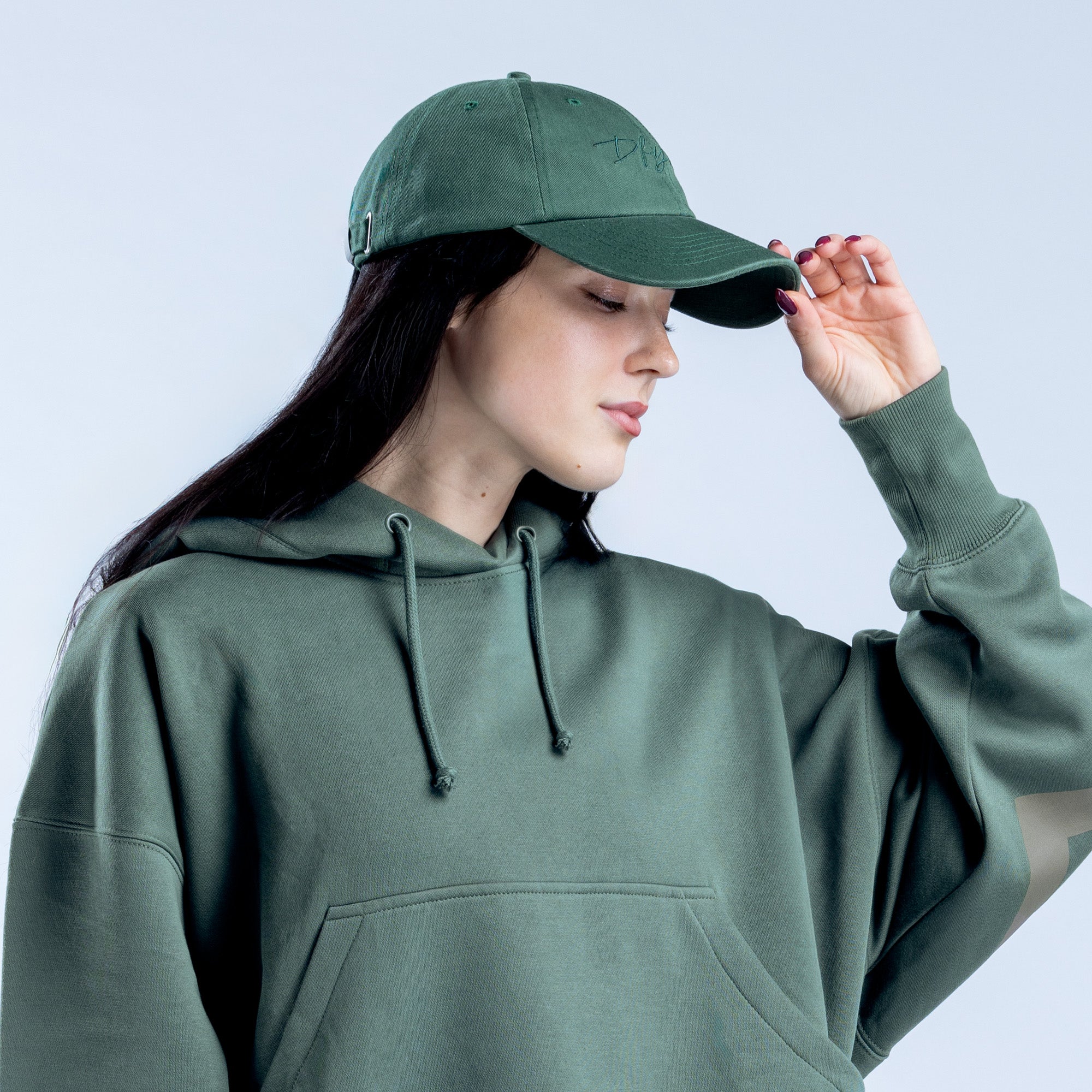 DFYNE Script Cap Dame Grønn | 79831-DJAB