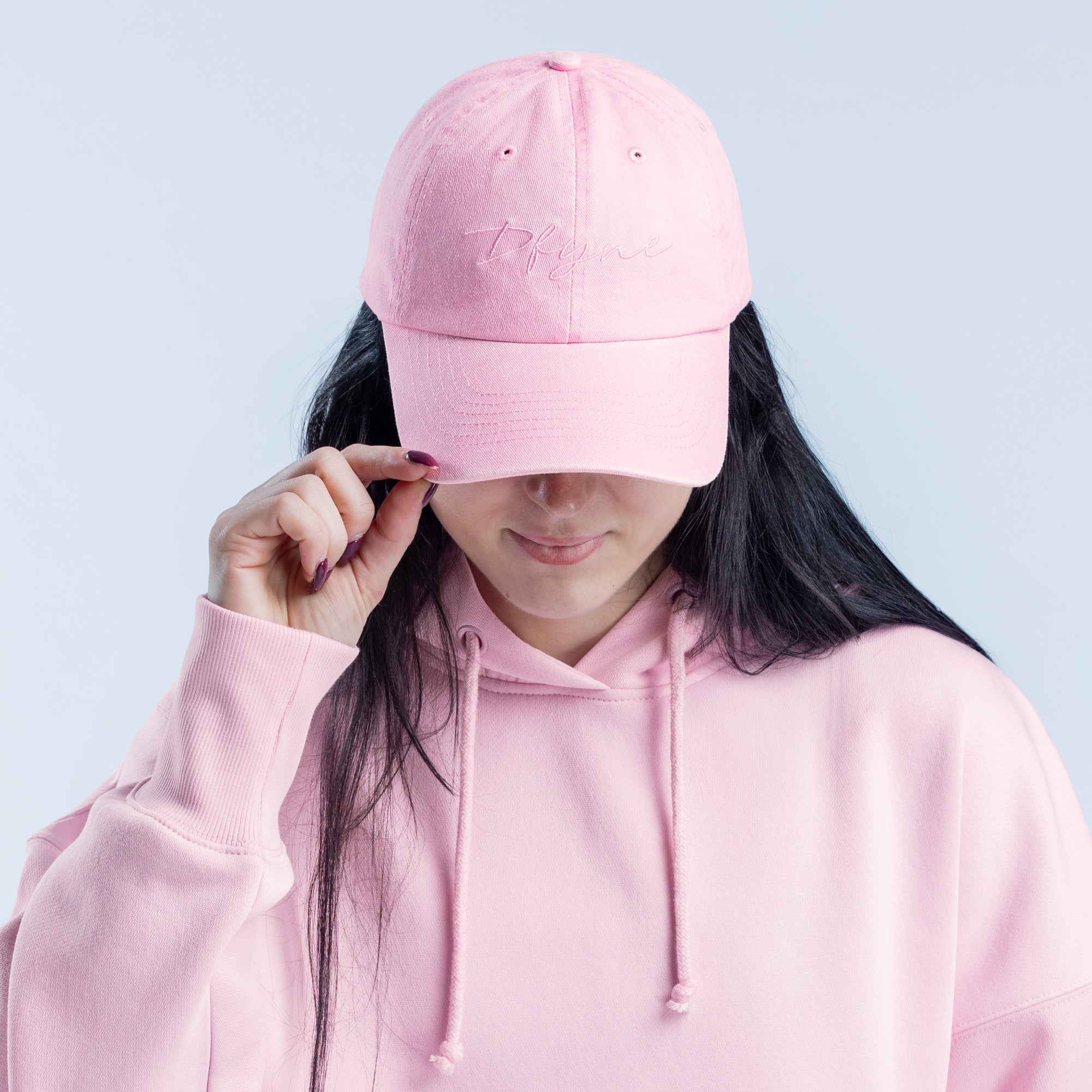DFYNE Script Cap Dame Lyse Rosa Rosa | 67951-DAXU