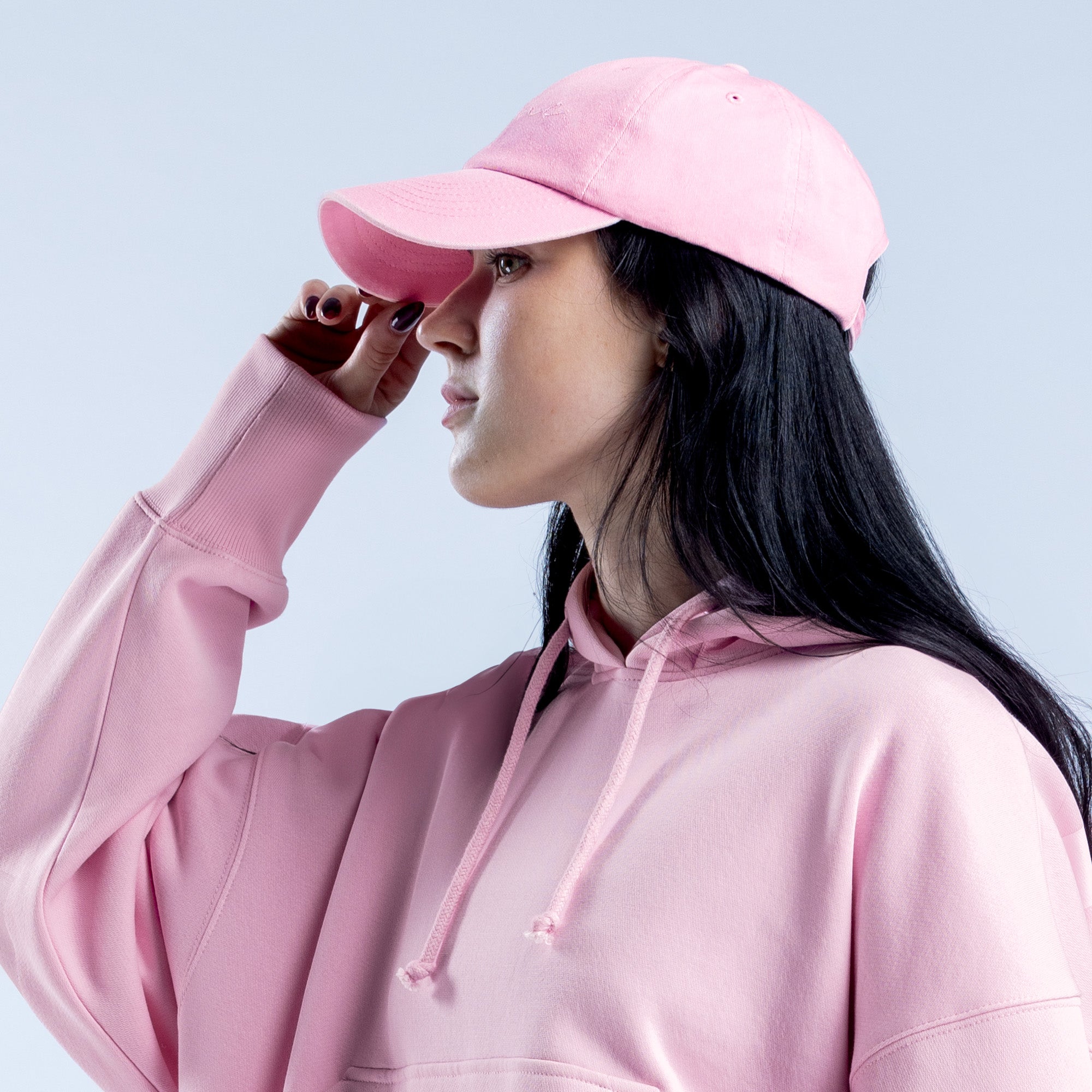 DFYNE Script Cap Dame Lyse Rosa Rosa | 67951-DAXU