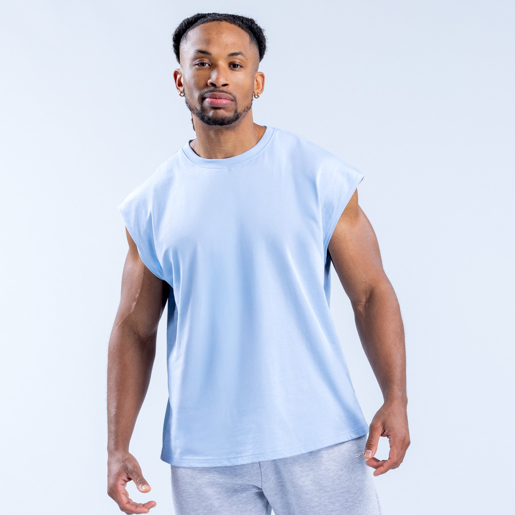 DFYNE Signature Tank Top Herre Blå | 72614-WOEI