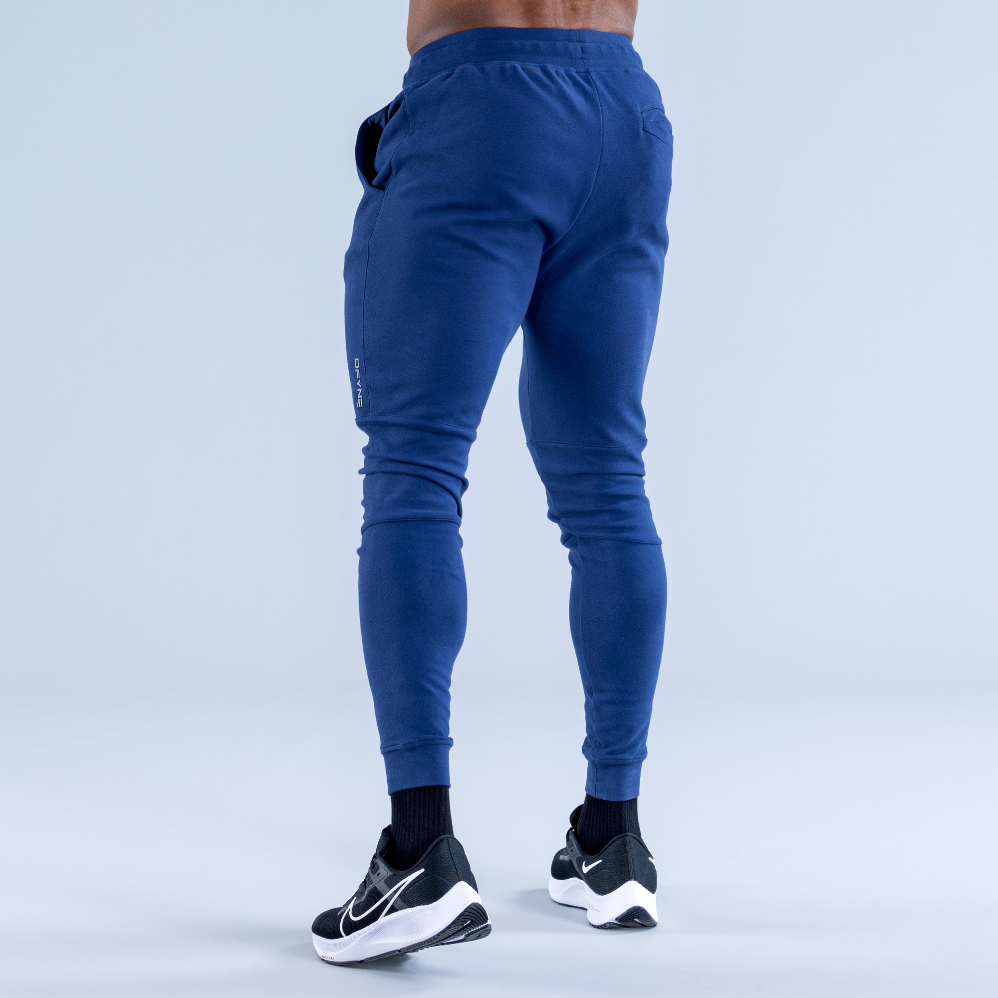 DFYNE Stealth Tapered Joggebukse Herre Blå | 12547-QWMR