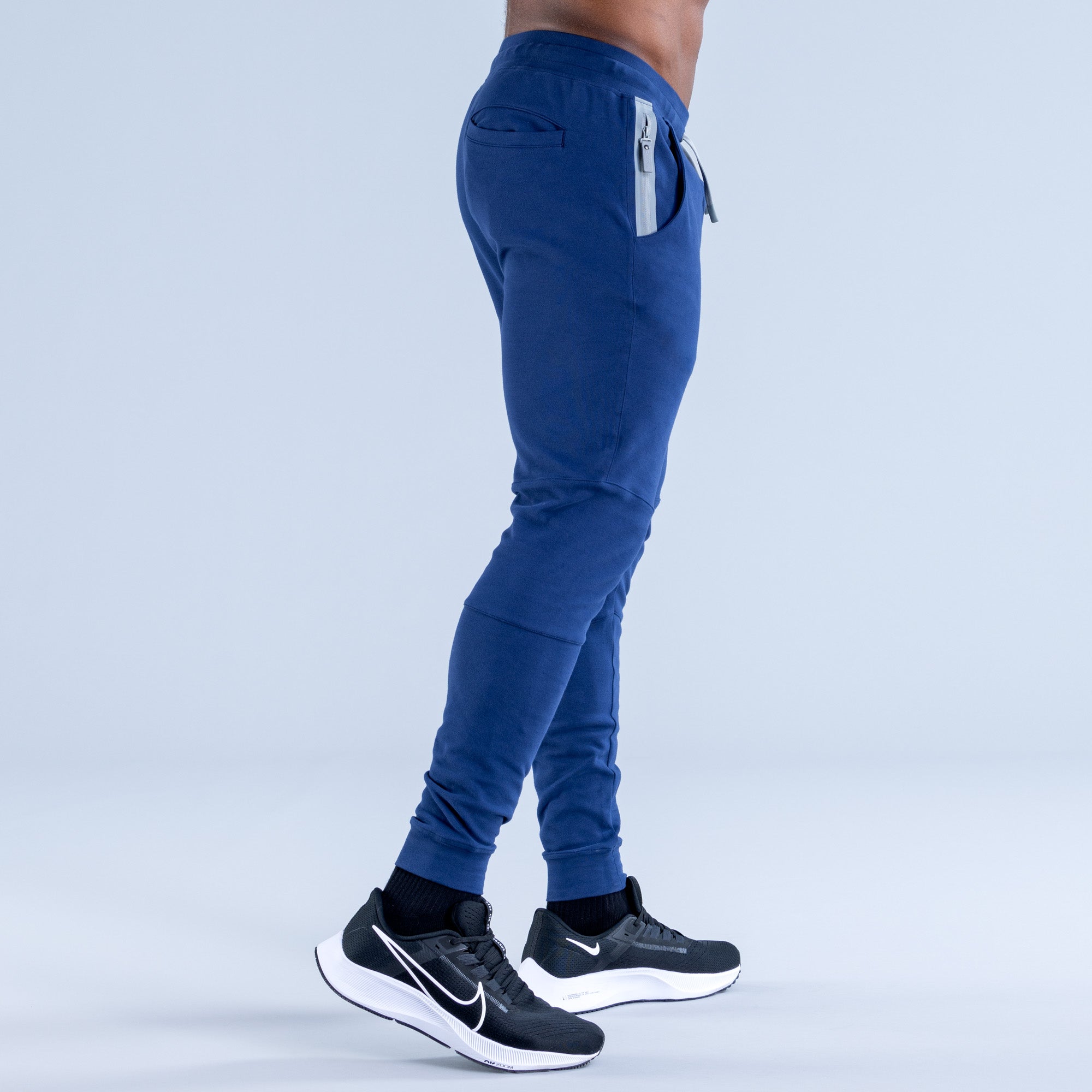 DFYNE Stealth Tapered Joggebukse Herre Blå | 12547-QWMR