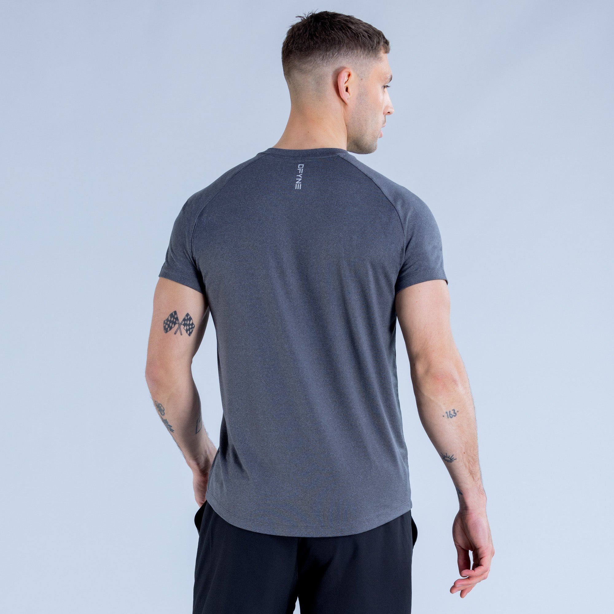 DFYNE Stealth Training T-Skjorte Herre Svarte | 29518-DPWO